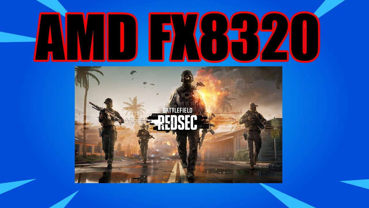 AMD  FX8320 + RTX 5050 - Battlefield 6 REDSEC