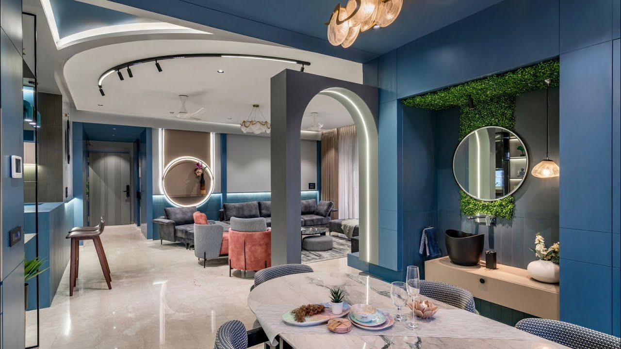 Shades of Blue, The Legend Design By Ground Zero #moderndesign