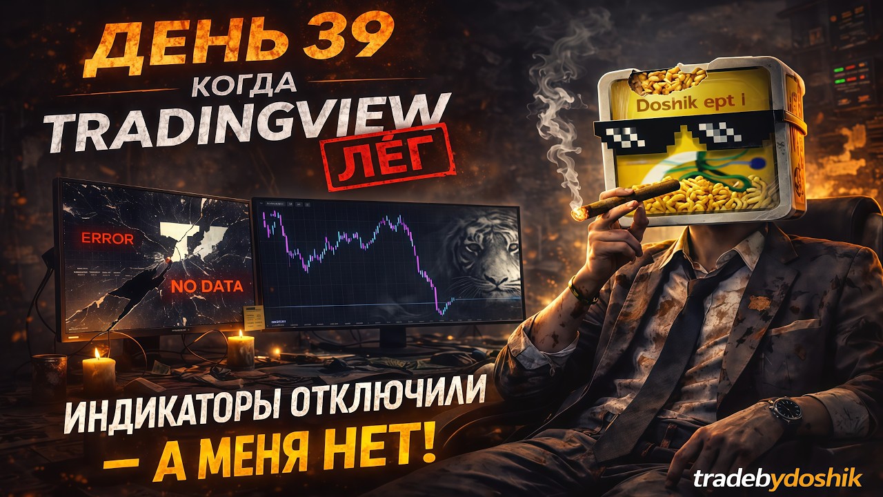 Логика движения цены |  Cо 100$ до 20к$  |  День 39 |