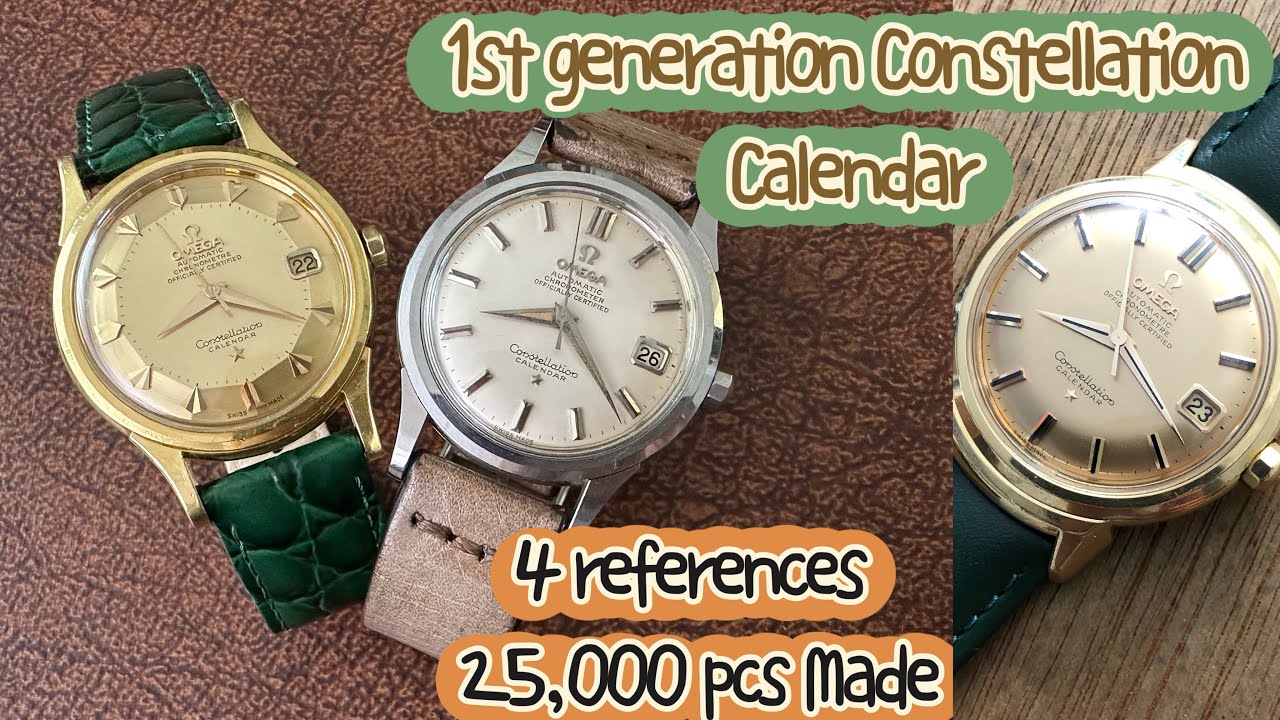 4 Omega Constellation References ~ Only 25,000 produced ~ CK 2943, OT 2954, OT 2988, OT 16995