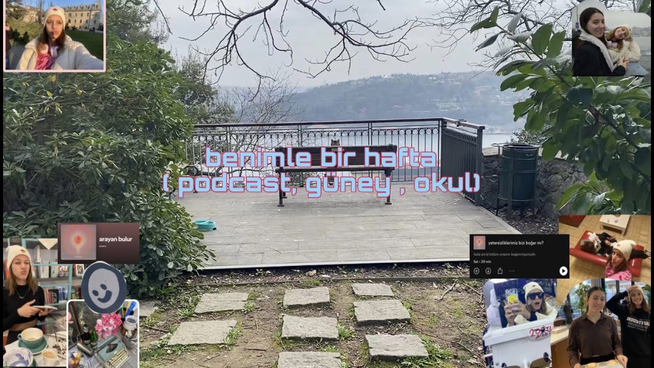 sonunda podcastim var! (okulun ilk haftası)