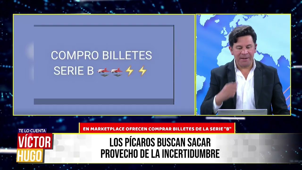 ¡ALERTA! OFRECEN COMPRAR BILLETES DE LA SERIE 