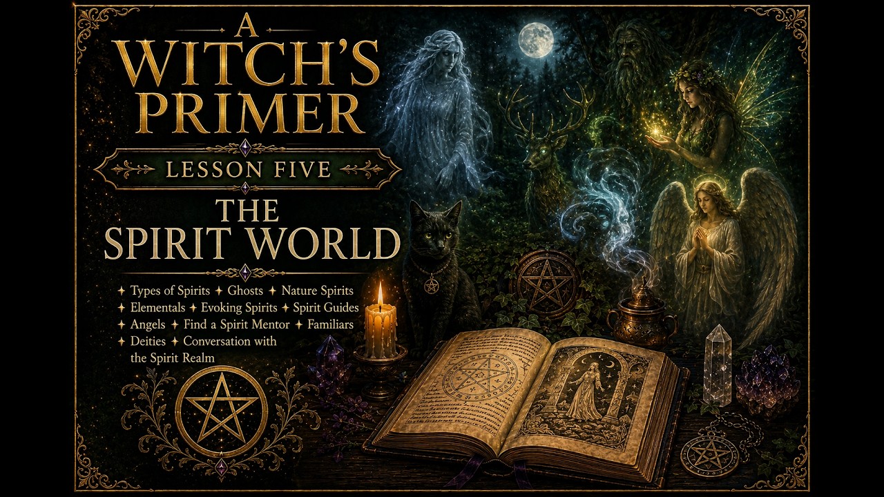 A Witch's Primer: Lesson 5: The Spirit World - Learn Witchcraft