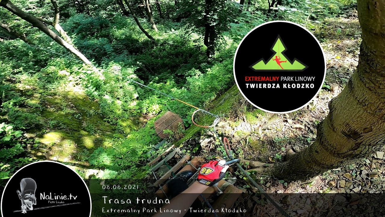 Park Linowy 138 - Twierdza Kłodzko - Trasa trudna 08.08.2021
