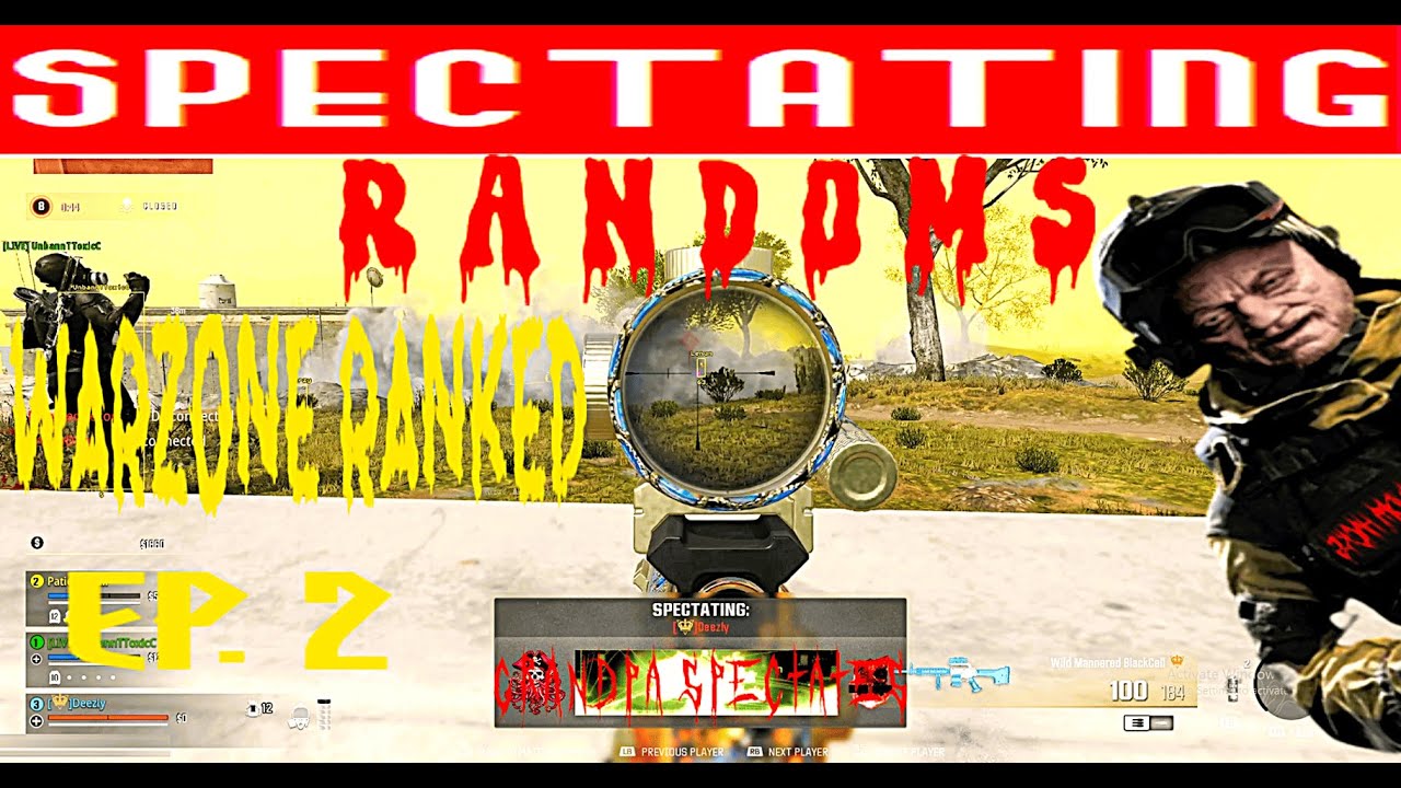Spectating Randoms with WALL HACKS in Warzone Ranked - Episode 2
