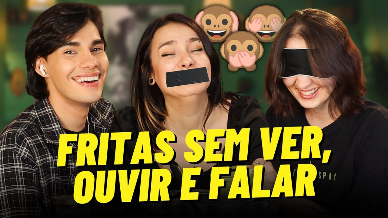 FIZEMOS KALGUKSU SEM VER, SEM OUVIR E SEM FALAR 🙈🙉🙊 | FRITAS - Três de Outubro