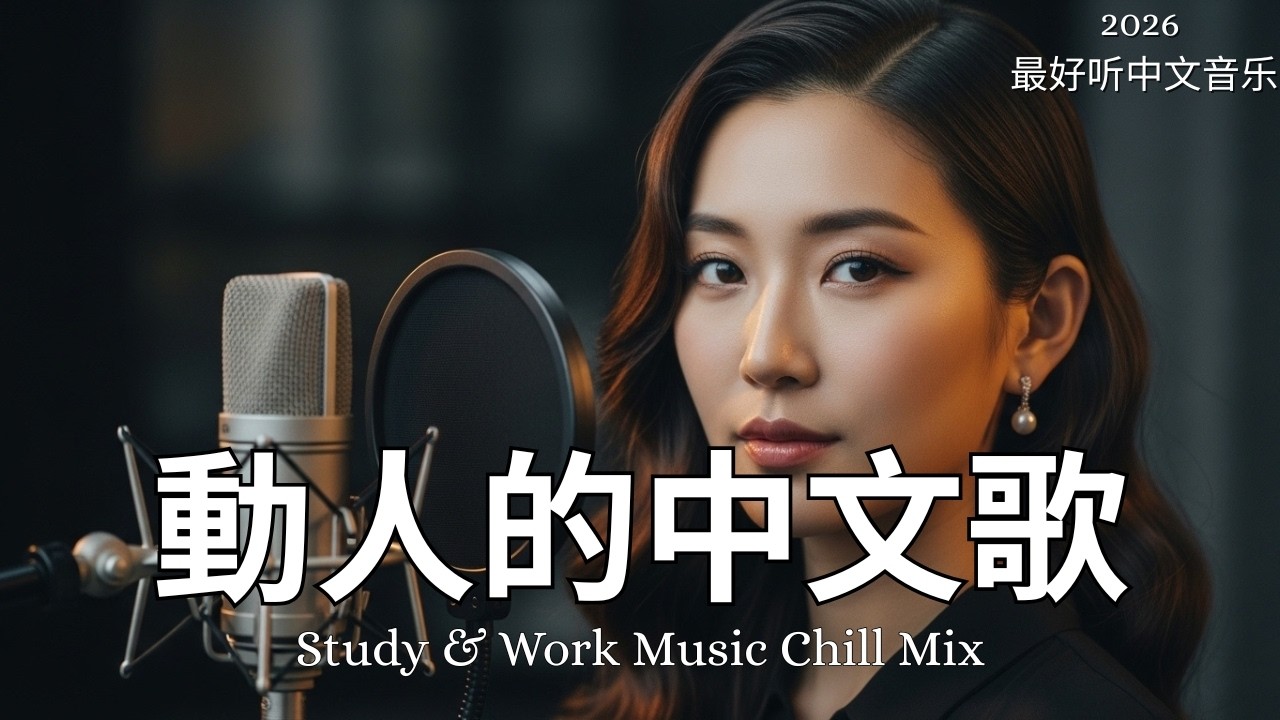 【2026最好聽中文音樂】動人抒情歌單｜讀書、工作與放鬆的絕佳音樂｜温暖寒冬的音乐 Study & Work Music Chill Mix | #BGM #專注讀書 #放鬆工作 #工作音樂 #情歌