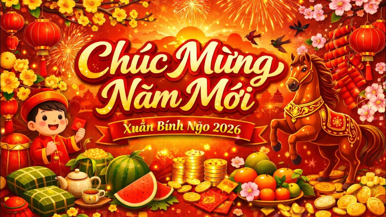 Nonstop Nhạc Xuân Remix 2026 🚀 Đón Tết Cực Cháy