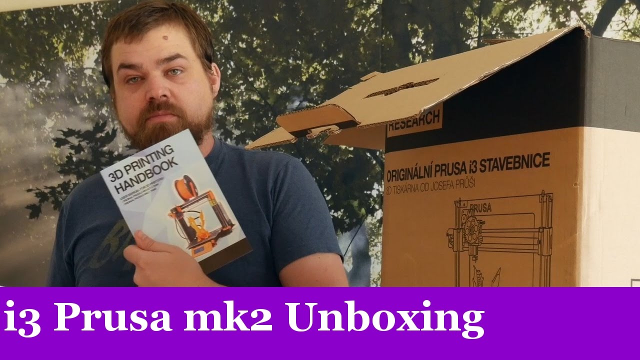Original i3 Prusa mk2 unboxing
