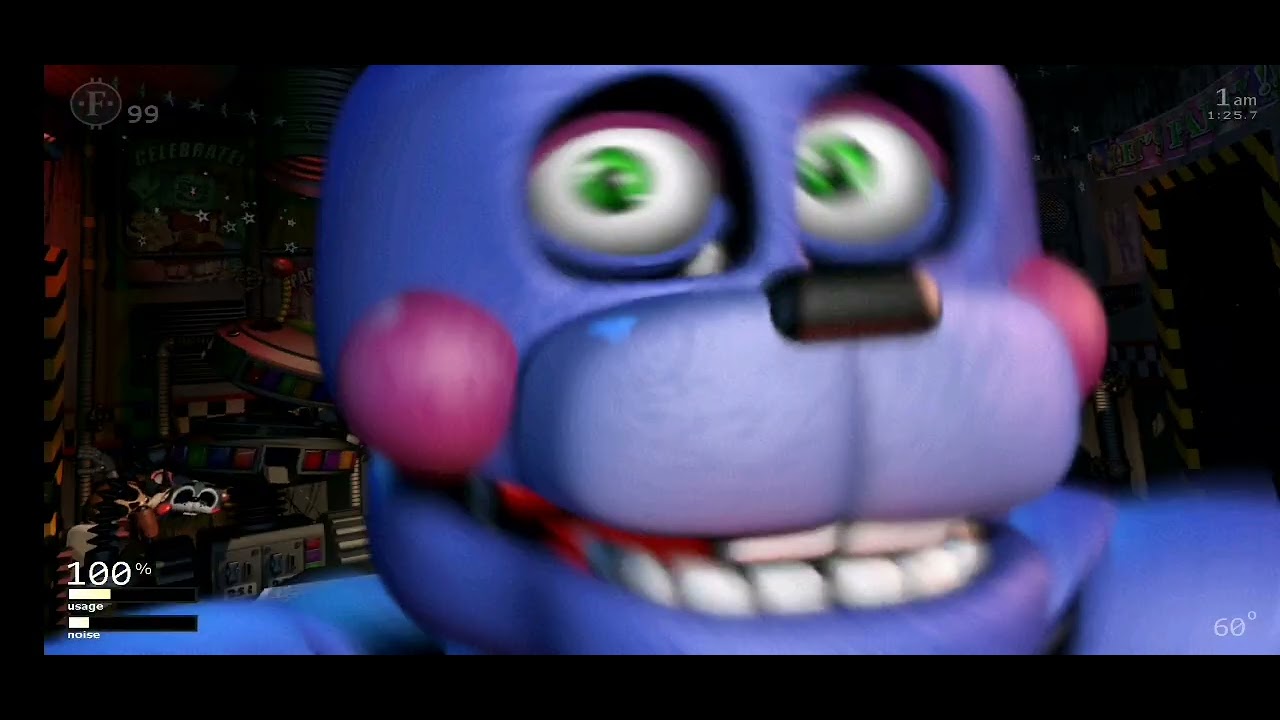 Jugando fnaf