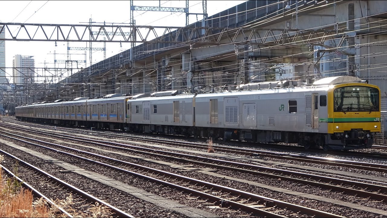 2026/01/22 【廃車回送】 E493系 オク02編成 + 205系 M19+M3編成 田端操車場 | Japan Railways: 205 Series to be Scrapped