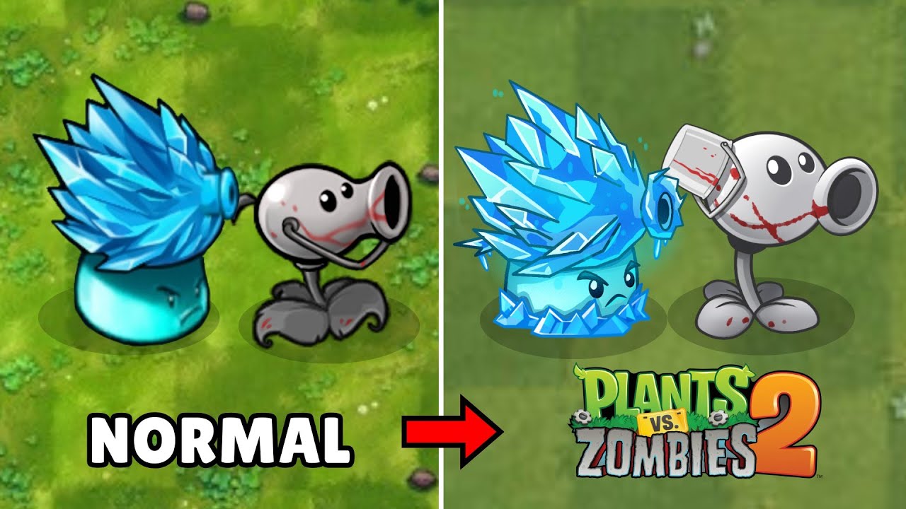 I Made PVZ FUSION as PVZ2 Artstyle