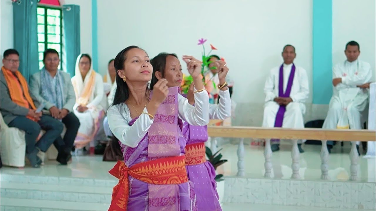 Dance Performance at Bhairabpur Diamond Jubilee Celebration 🥳 Local Church NELC