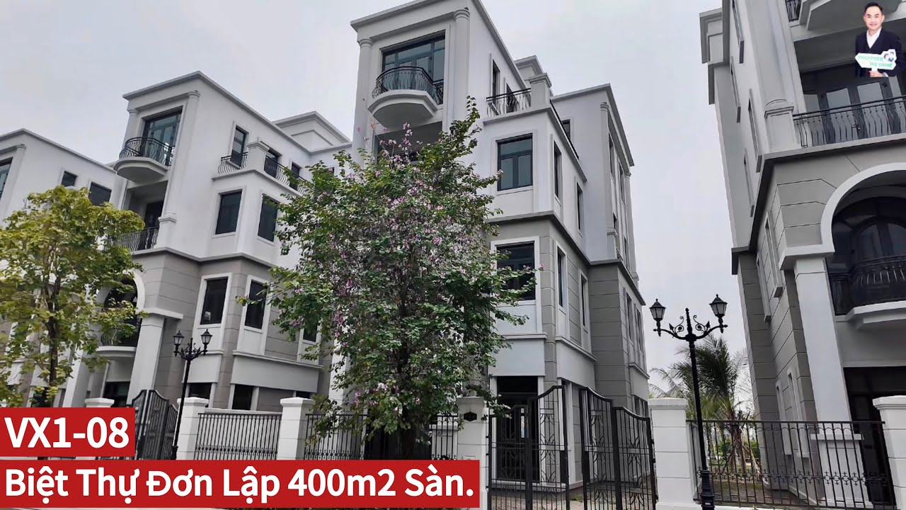 Biệt Thự Đơn Lập Vịnh Xanh 400m2 Sàn, Sau Nhà Là Dòng Sông Xanh Mát | LH Quang Vinh: 0818.062.650