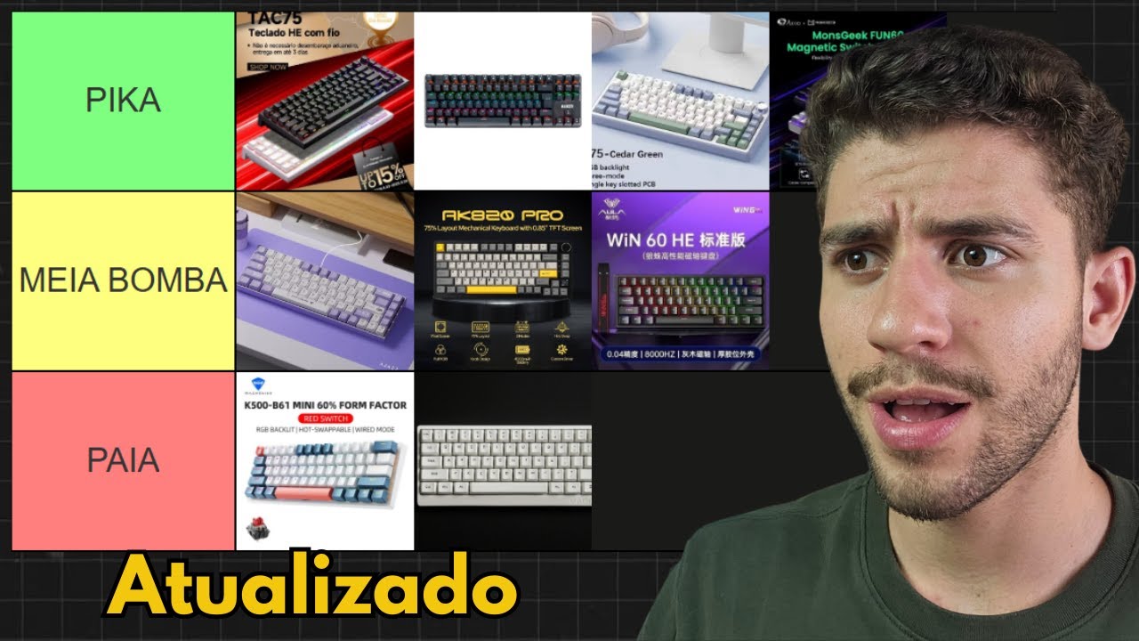 ATUALIZADO! Melhores e Piores TECLADOS MAGNETICOS de 2025