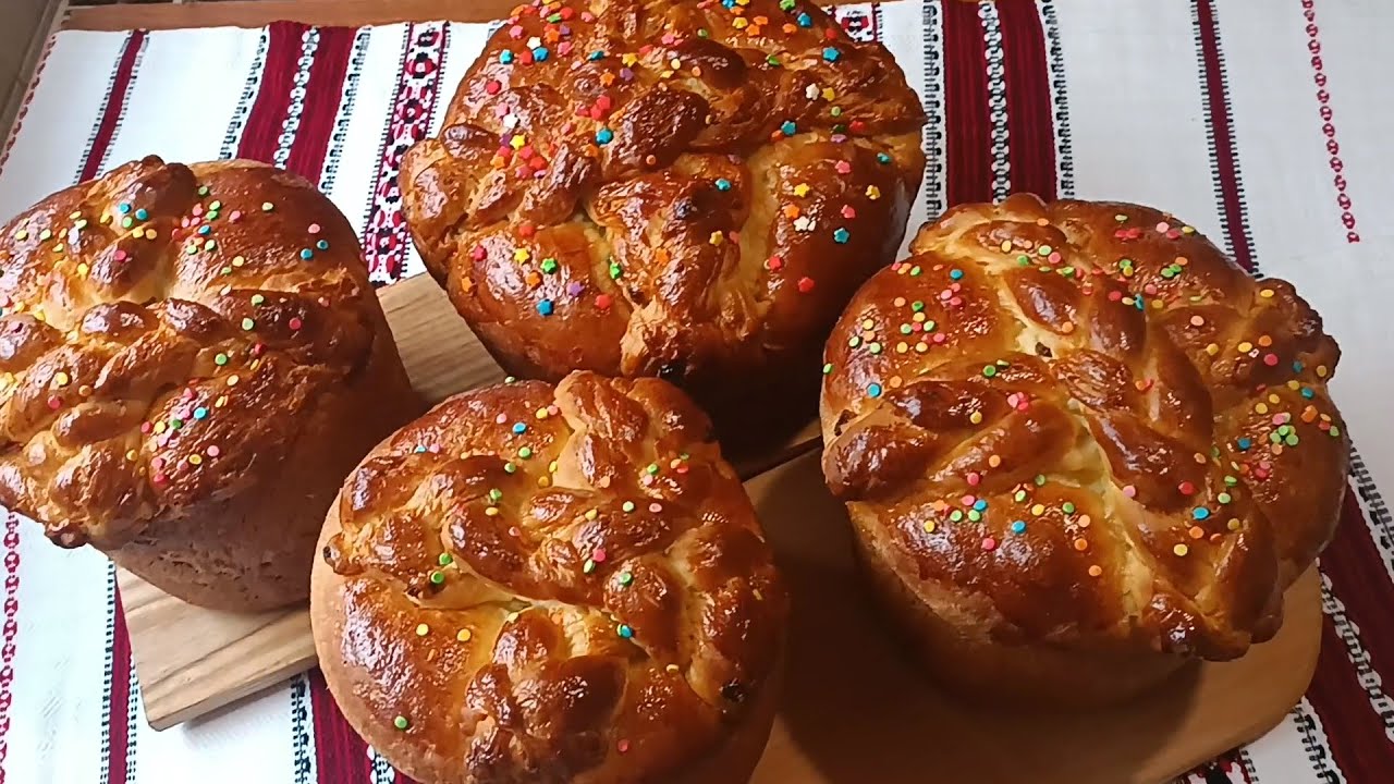Справжня домашня ПАСКА !!! Мій улюблений рецепт , моєї бабусі. Довго не черствіє. Смачна і ароматна.