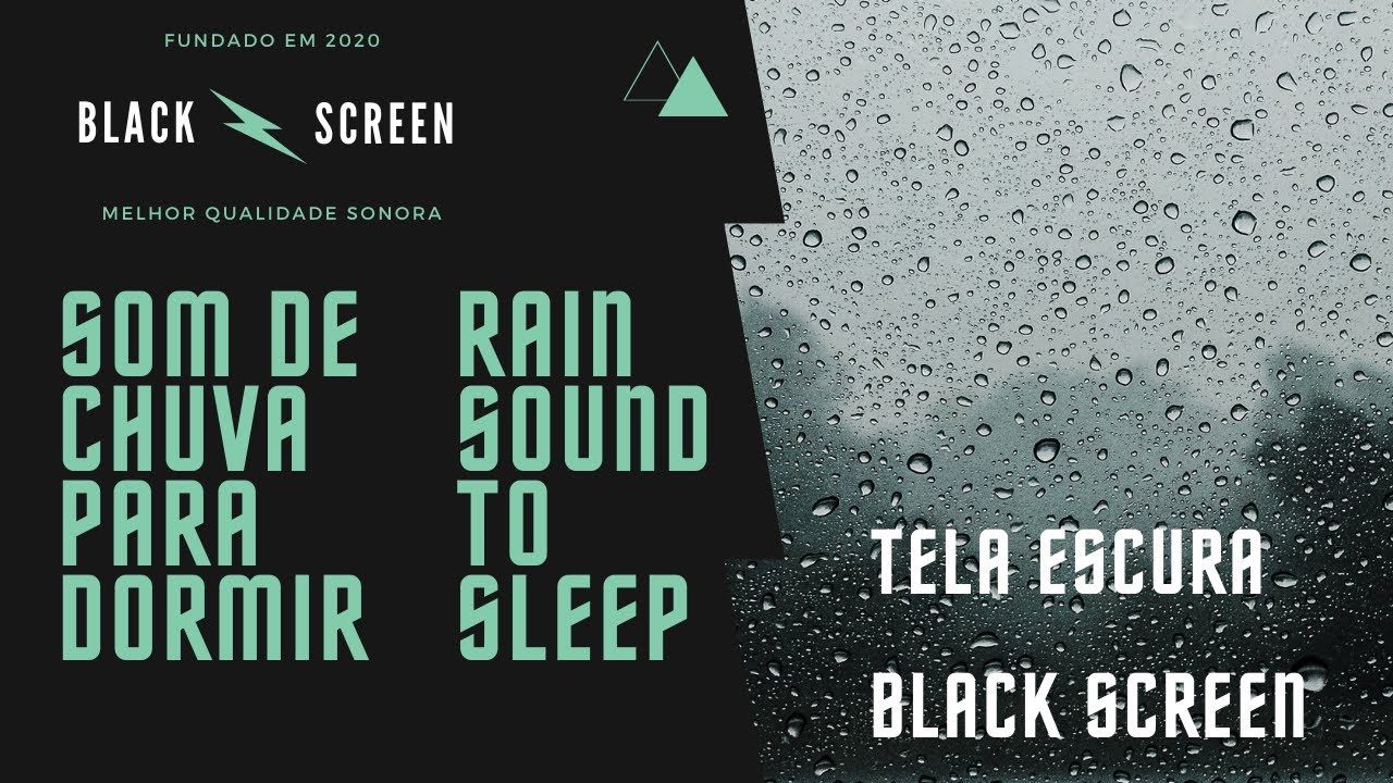 Chuva | Sound Rain | pluie sonore | tugev vihm | 音の雨 | lluvia sonora | звук дождя | المطر السليم 💤