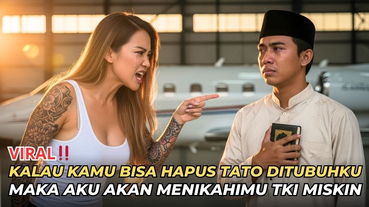 “Kalau Kamu Bisa Hapus Semua Tatoku, Akan Aku Nikahi Kamu! Tapi Akhirnya Bikin Semua Menangis…”