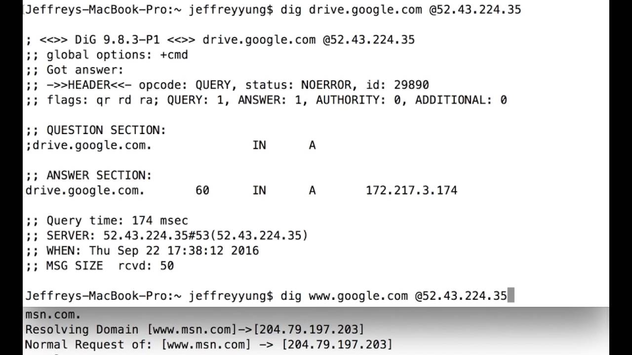 DNS Exfiltration Quick Demo
