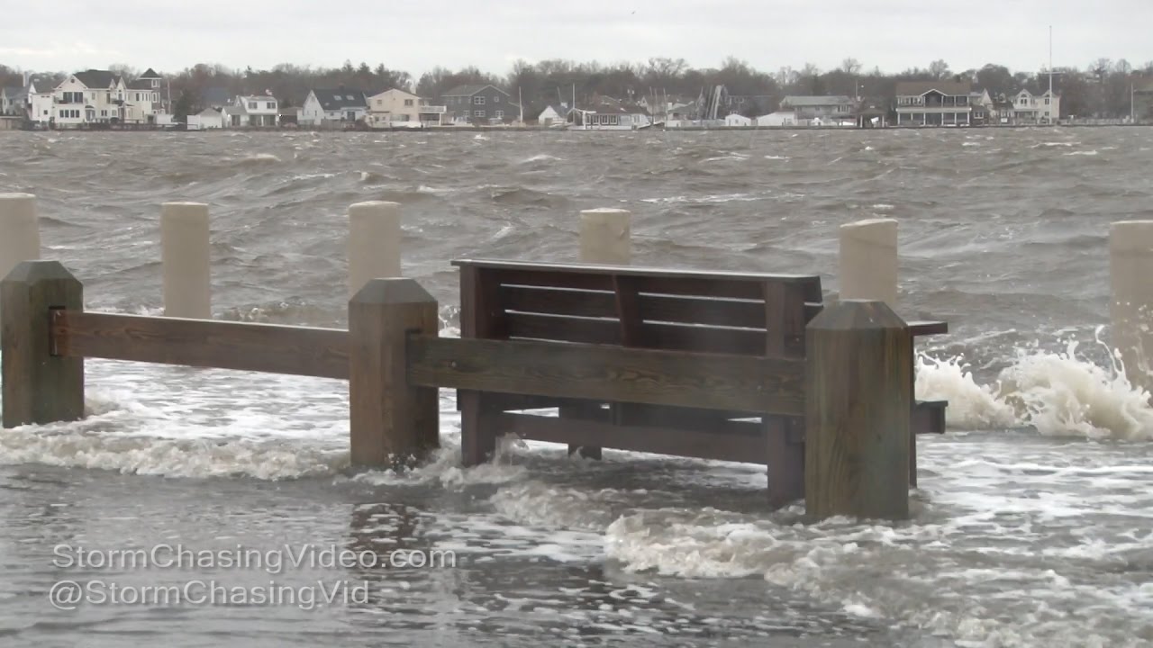 Babylon, NY - Storm Surge from Powerful Nor'Easter - 1/23/2017