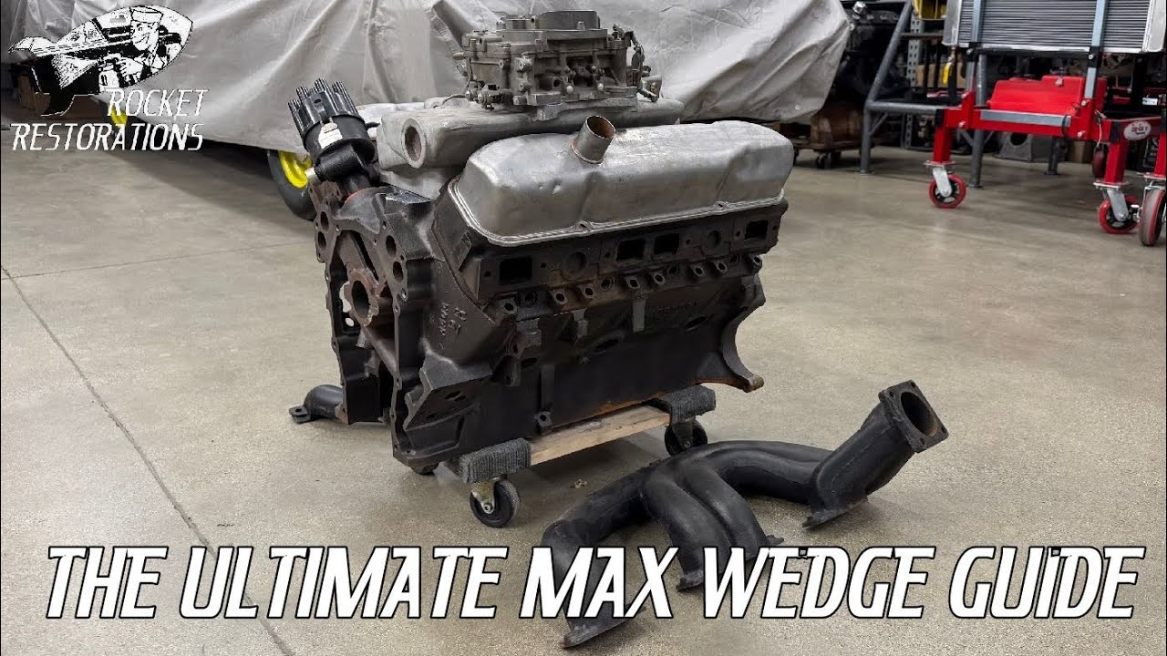 Everything You Ever Wanted To Know About A Mopar 413 and 426 Max Wedge Engine!