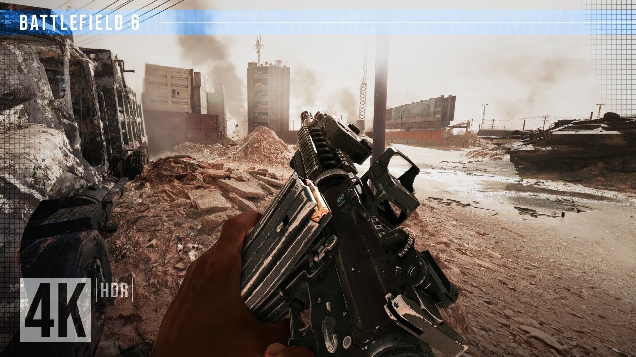 Battlefield 6 - King Of The Hill: Sobek City | 4K HDR - RTX 5090 Max Graphics