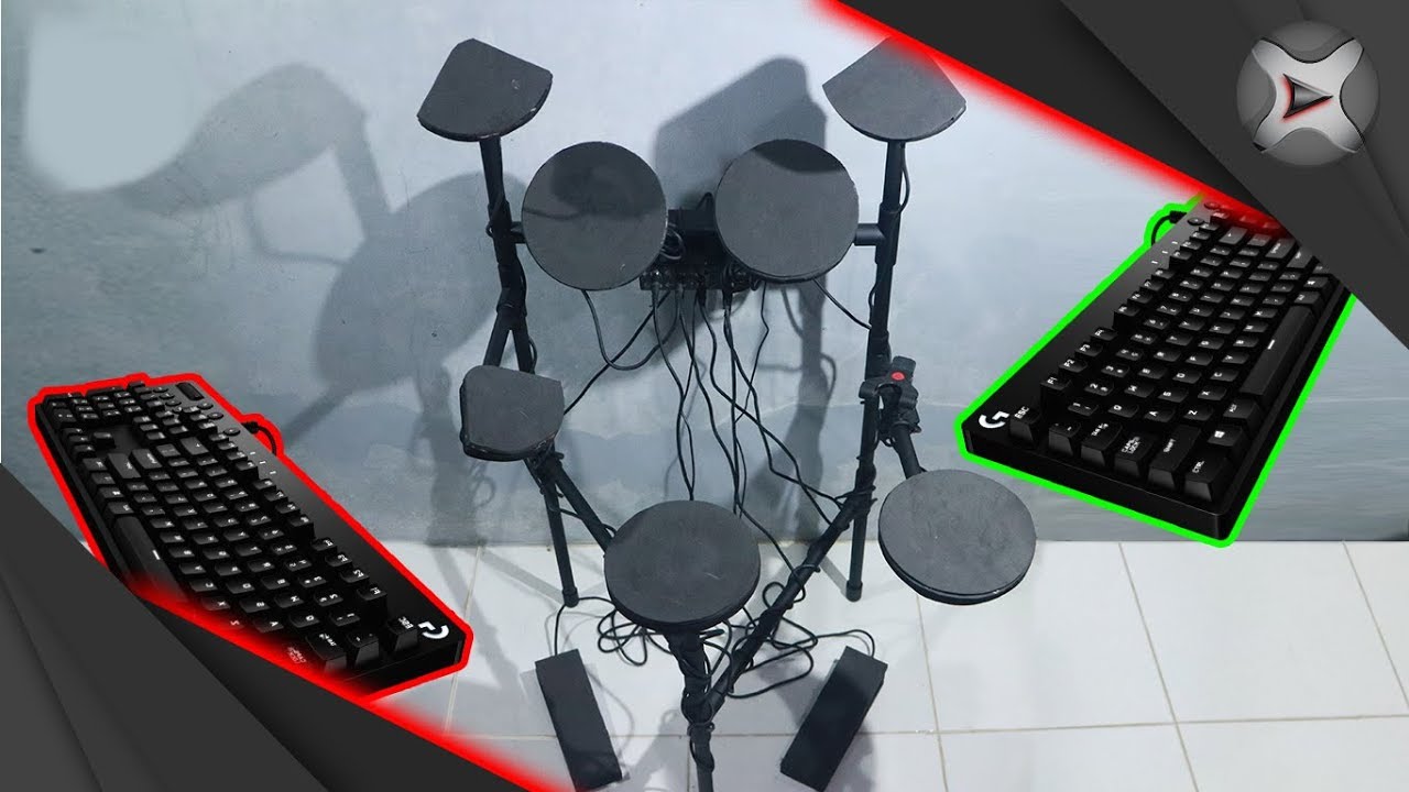 Cara Membuat Drum Elektrik Sederhana Dari Keyboard PC