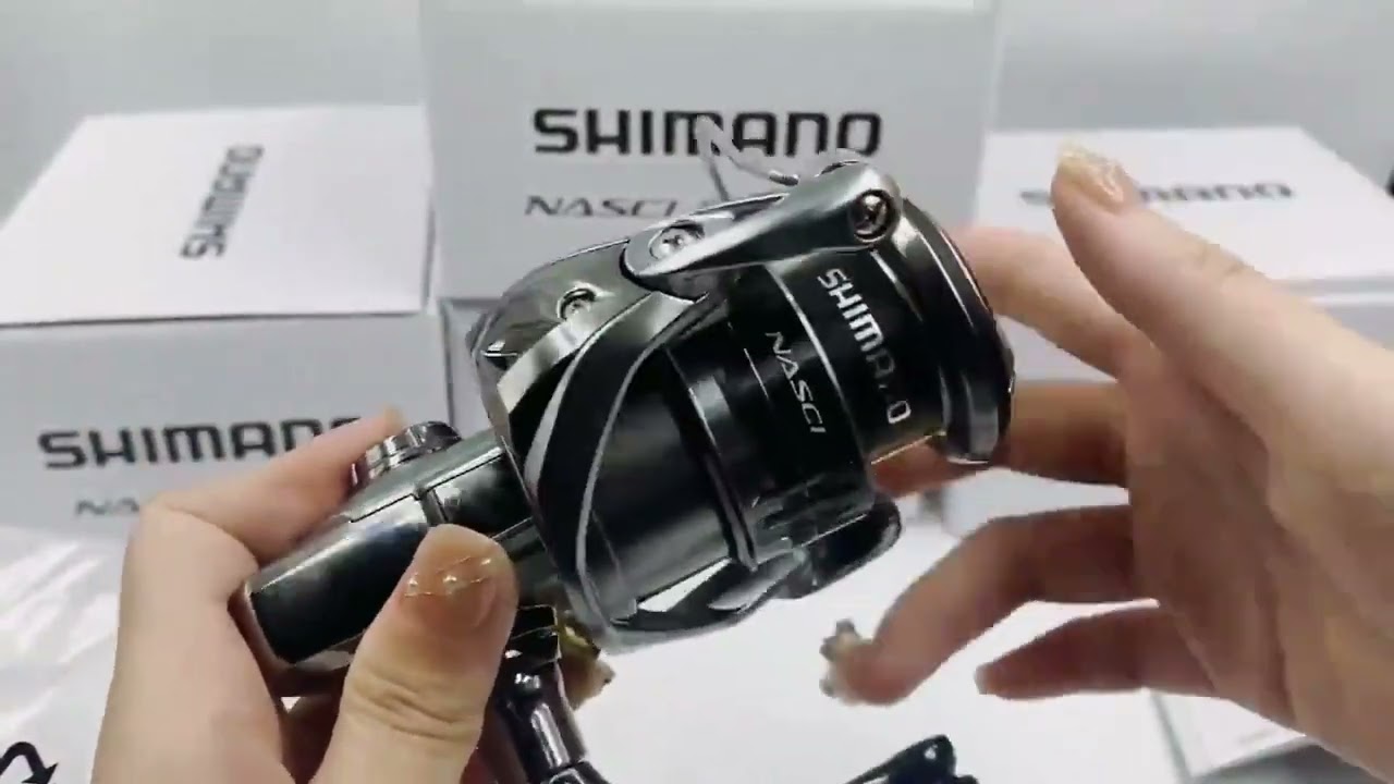 21 New Shimano Nasci Spinning Fishing Reel 5+1bb Hagane Gear Larger Spool Capacity Max 11kg Drag X s