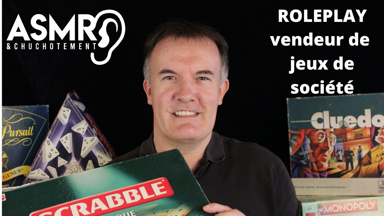 ASMR -  ROLEPLAY vendeur de jeux de société