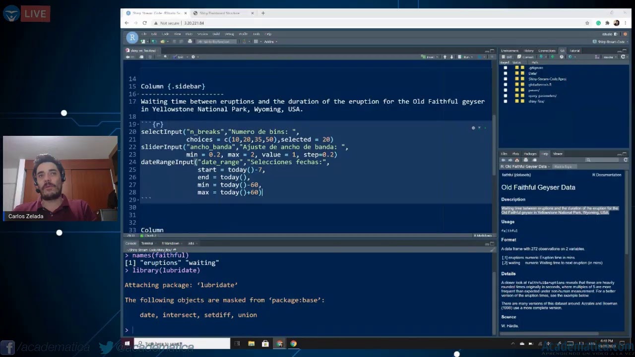 Utilizando Shiny en un FlexDashboard