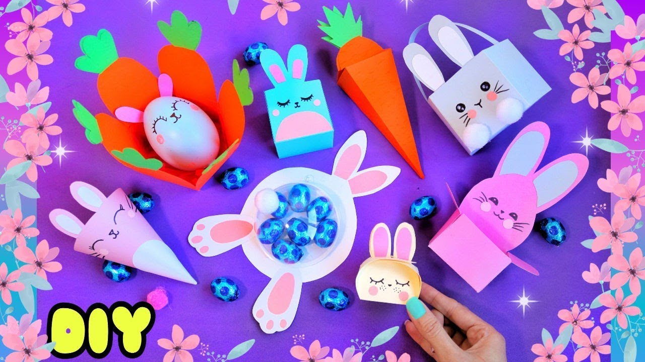 DIY 9 Ideas para regalar chocolates de forma original | MANUALIDADES de PASCUA