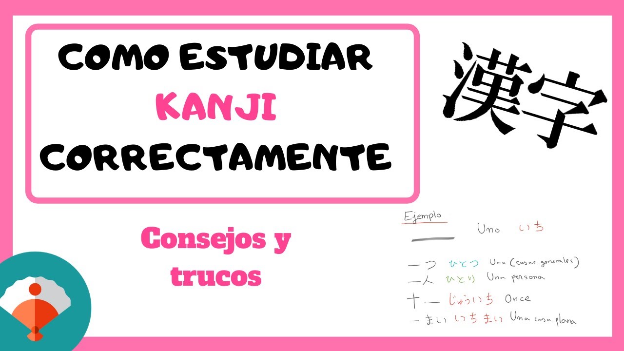 👩‍🏫 Cómo APRENDER KANJI de la forma correcta | Guía para principiantes del kanji