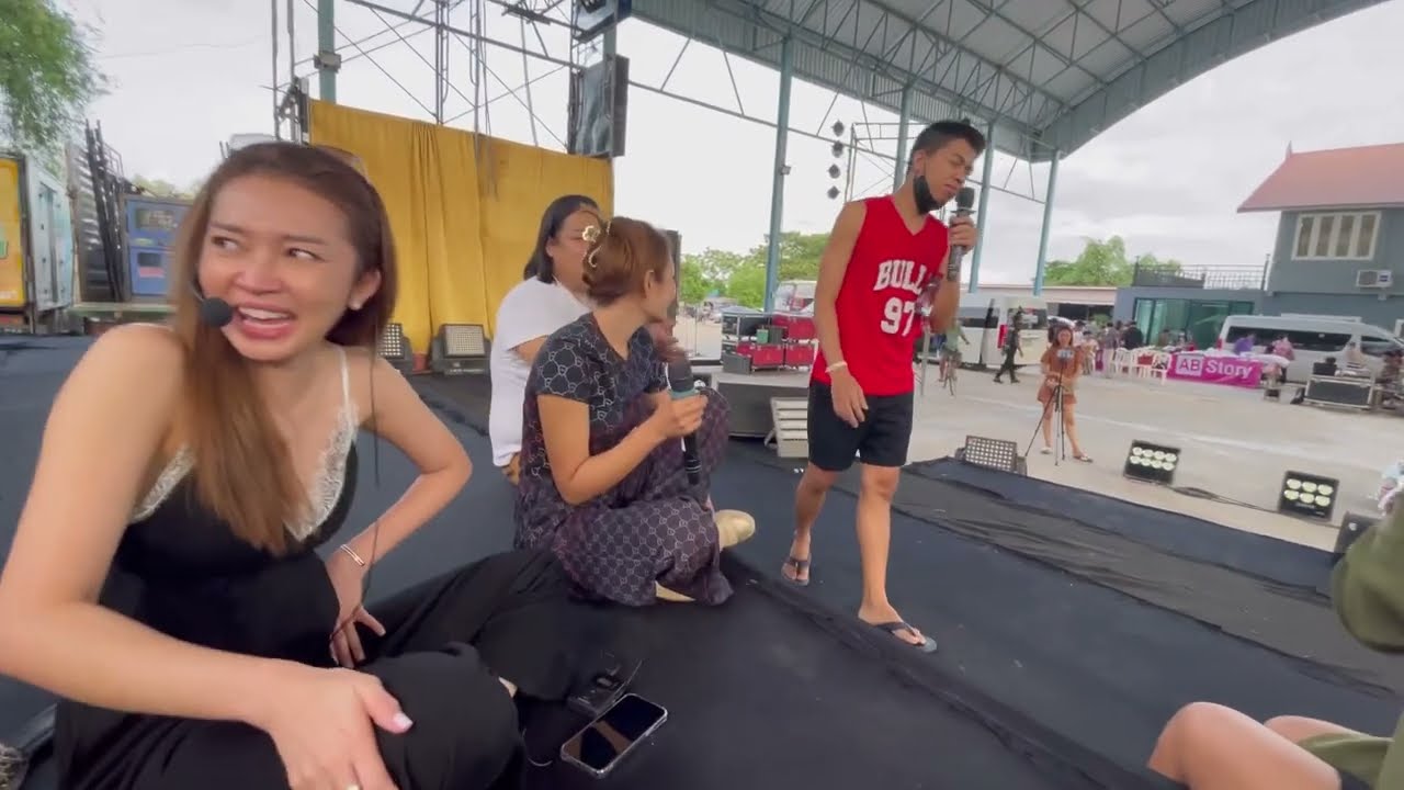 เบื้องหลัง🆎ฮาๆฟินๆเอบีสตอรี่3🥰 #บอยศิริชัย #แอนอรดี #บ้านฮักab #หมอลำใจเกินร้อย