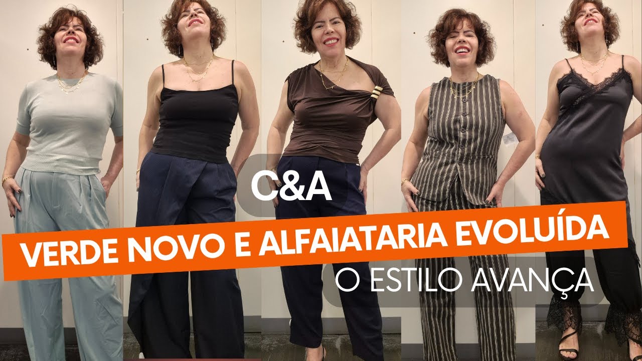 Provador C&A (30% off): O Verde que Voltou e a Alfaiataria que Evoluiu!