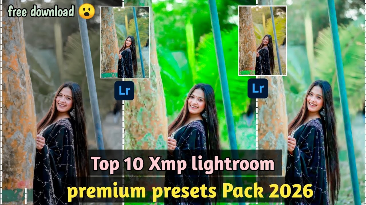 Top 10 4k xmp lightroom premium presets Pack! Mobile lightroom presets free download 2026 