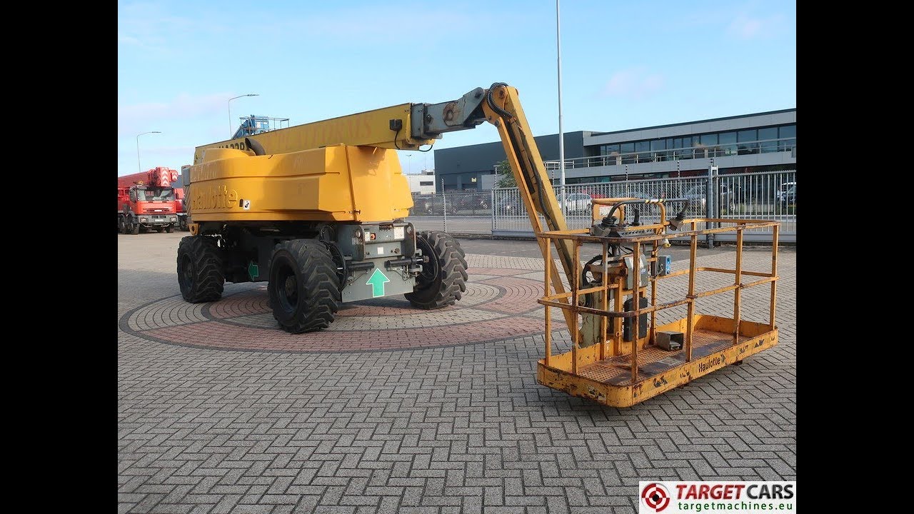 778697 HAULOTTE HA32PX DIESEL 4x4x4 ARTICULATED BOOM WORK LIFT 3200CM 2007 AD114690