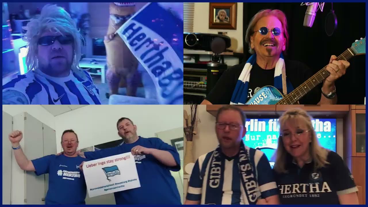Frank Zander & Hertha Fans - 