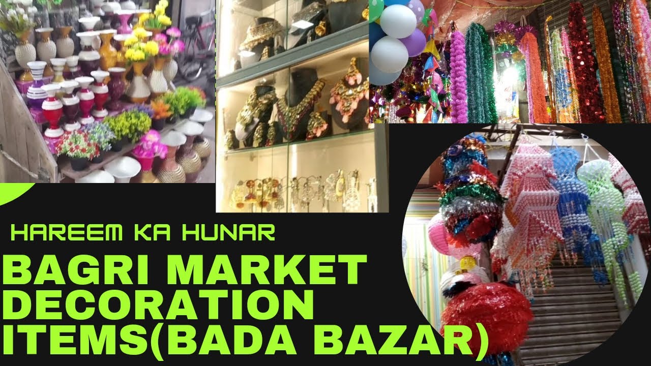 BAGRI MARKET BALLOON GALI // Birthday & wedding party item's wholesale and retail market in kolkata.