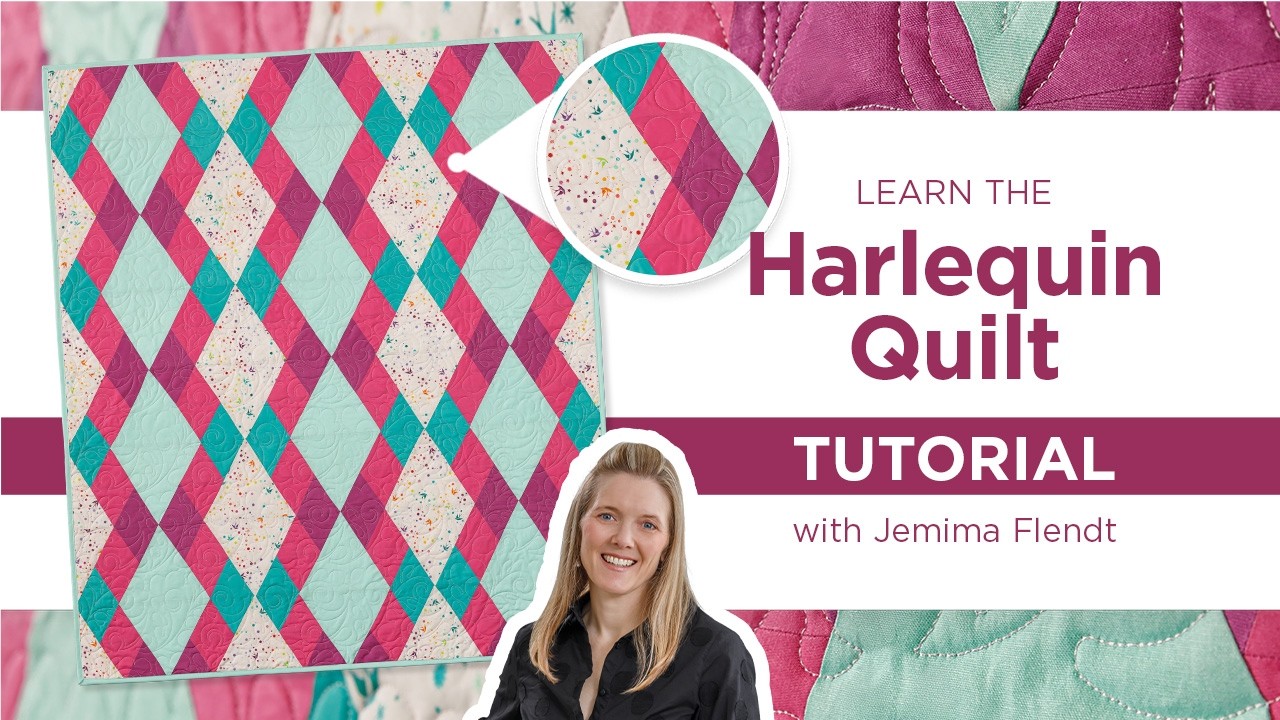 Make the Harlequin Quilt with Jemima Flendt | Learn How To Make Equilateral Triangles