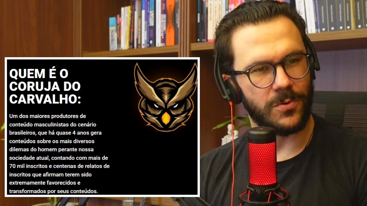 Se esse é o melhor canal redpill da machosfera, imagina o pior...