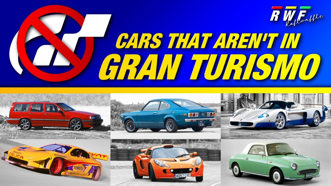 Cars You Thought Were in Gran Turismo (But Actually Aren't)