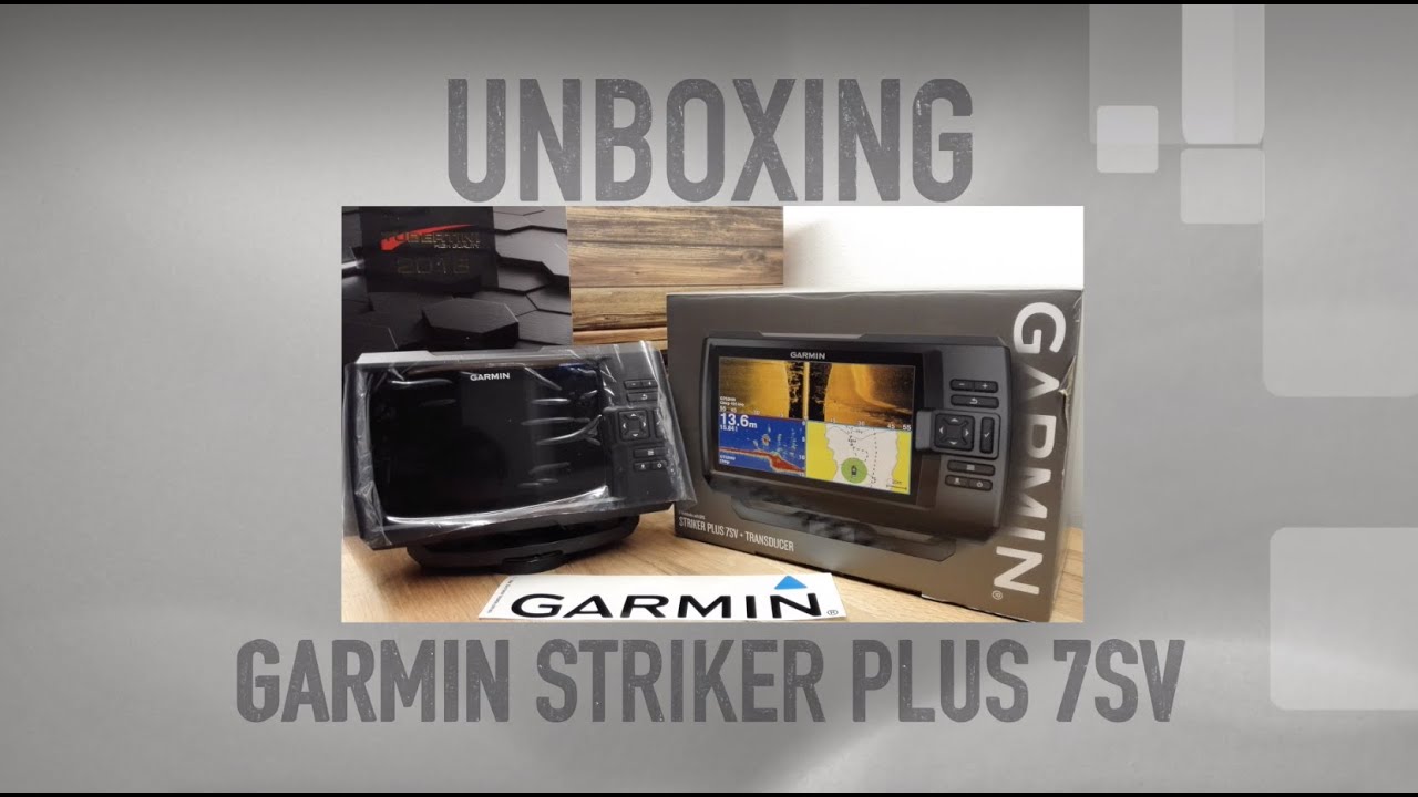 Unboxing Ecoscandaglio Garmin Striker Plus 7SV