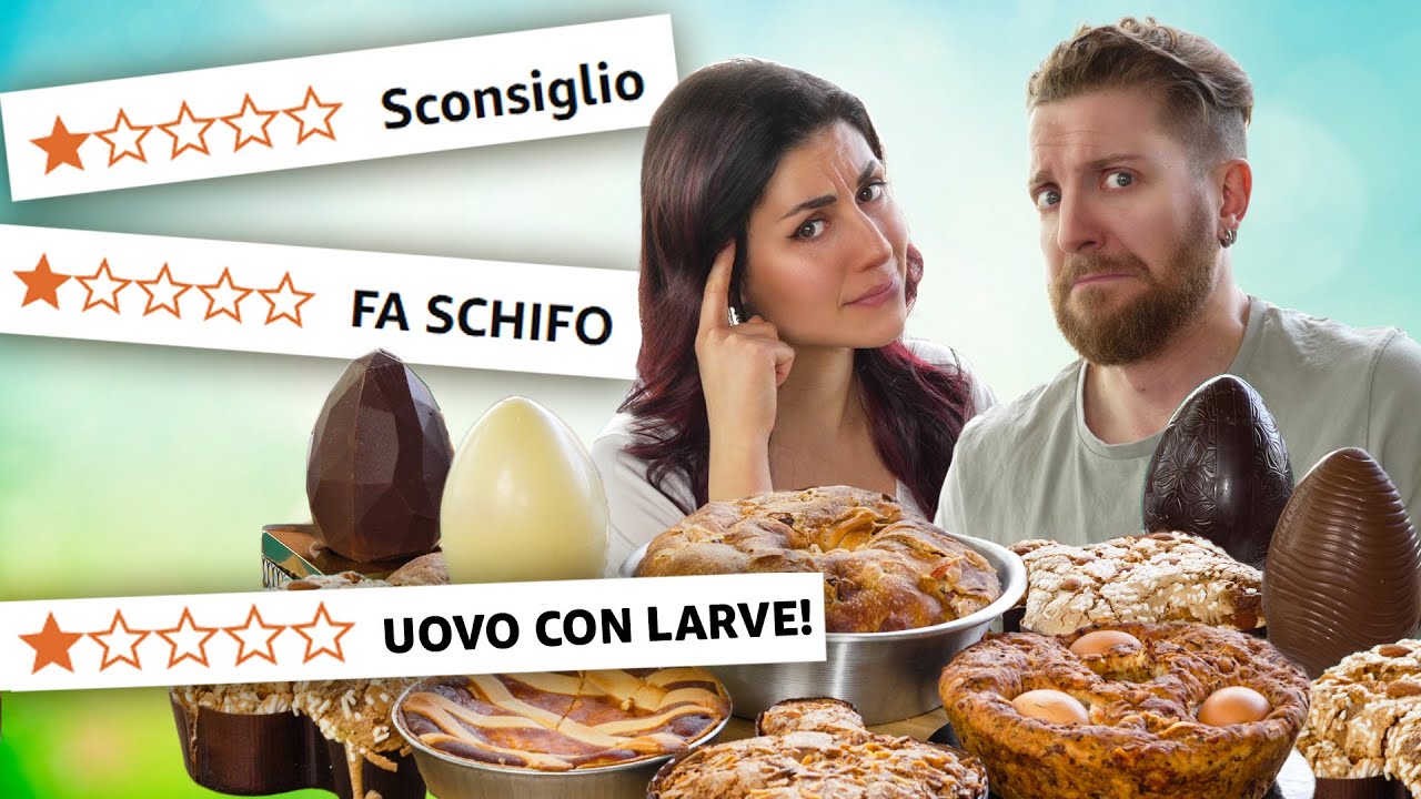 Vermi in un uovo di Pasqua?!? Proviamo i cibi peggio recensiti