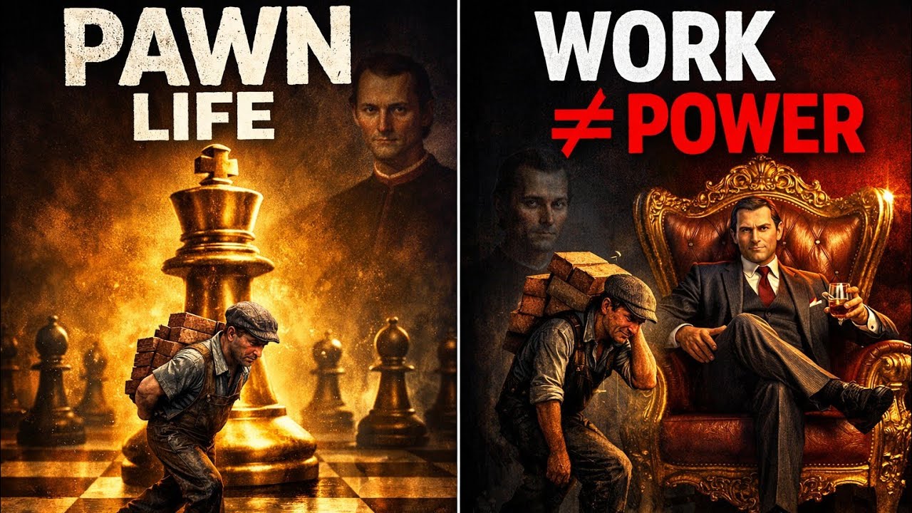 Why Working Hard Keeps You POOR and POWERLESS – Machiavelli.