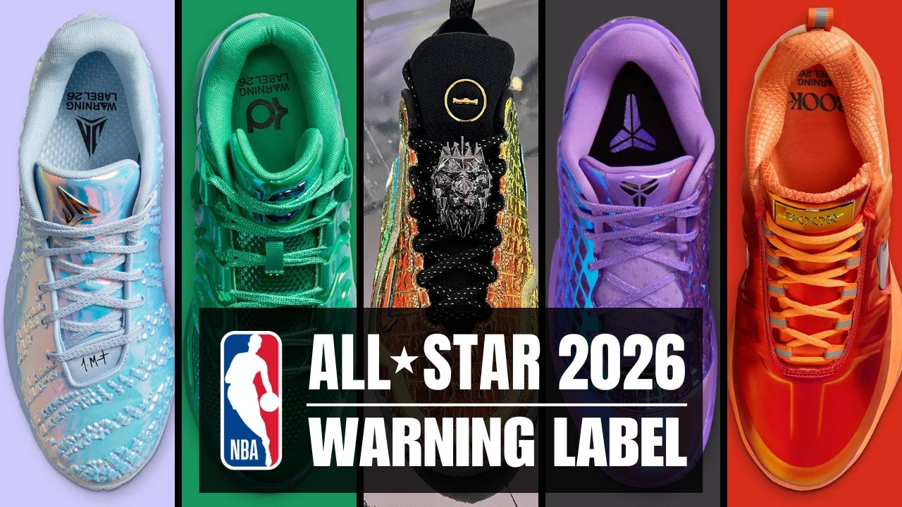 Nike’s Boldest All-Star Collection! (Warning Label 2026)