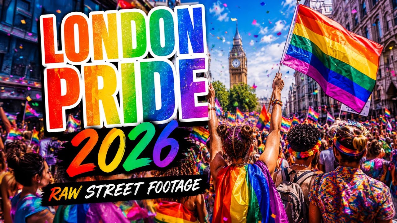 London Pride 2026 | Real Street Moments & Crowd Energy