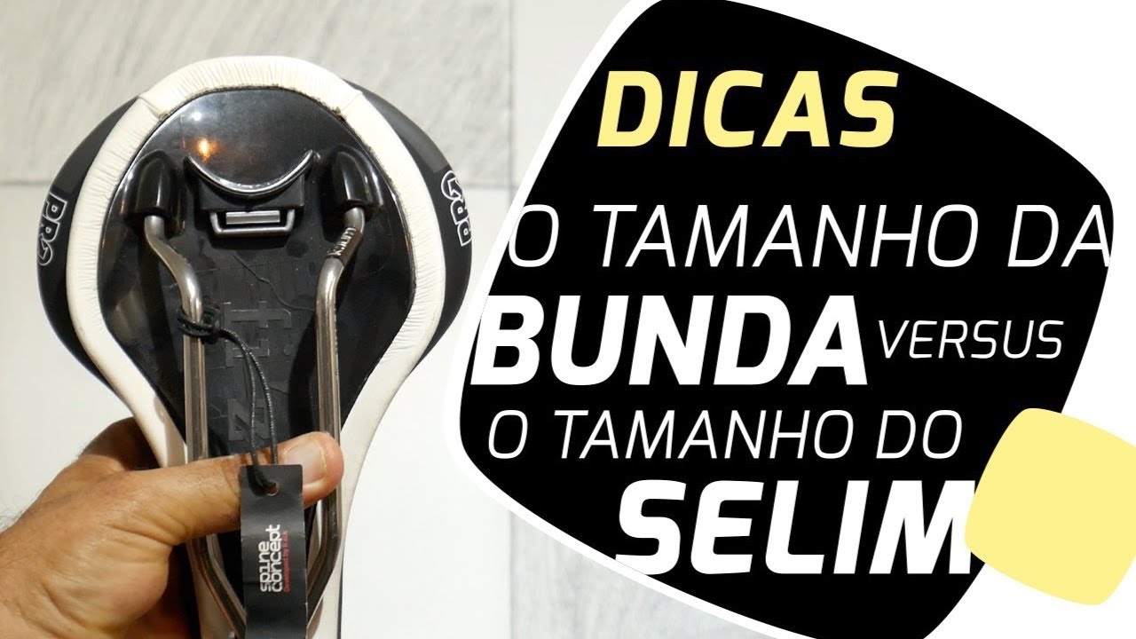 Tamanho da bunda vs tamanho do selim + medidor caseiro. Pedaleria.
