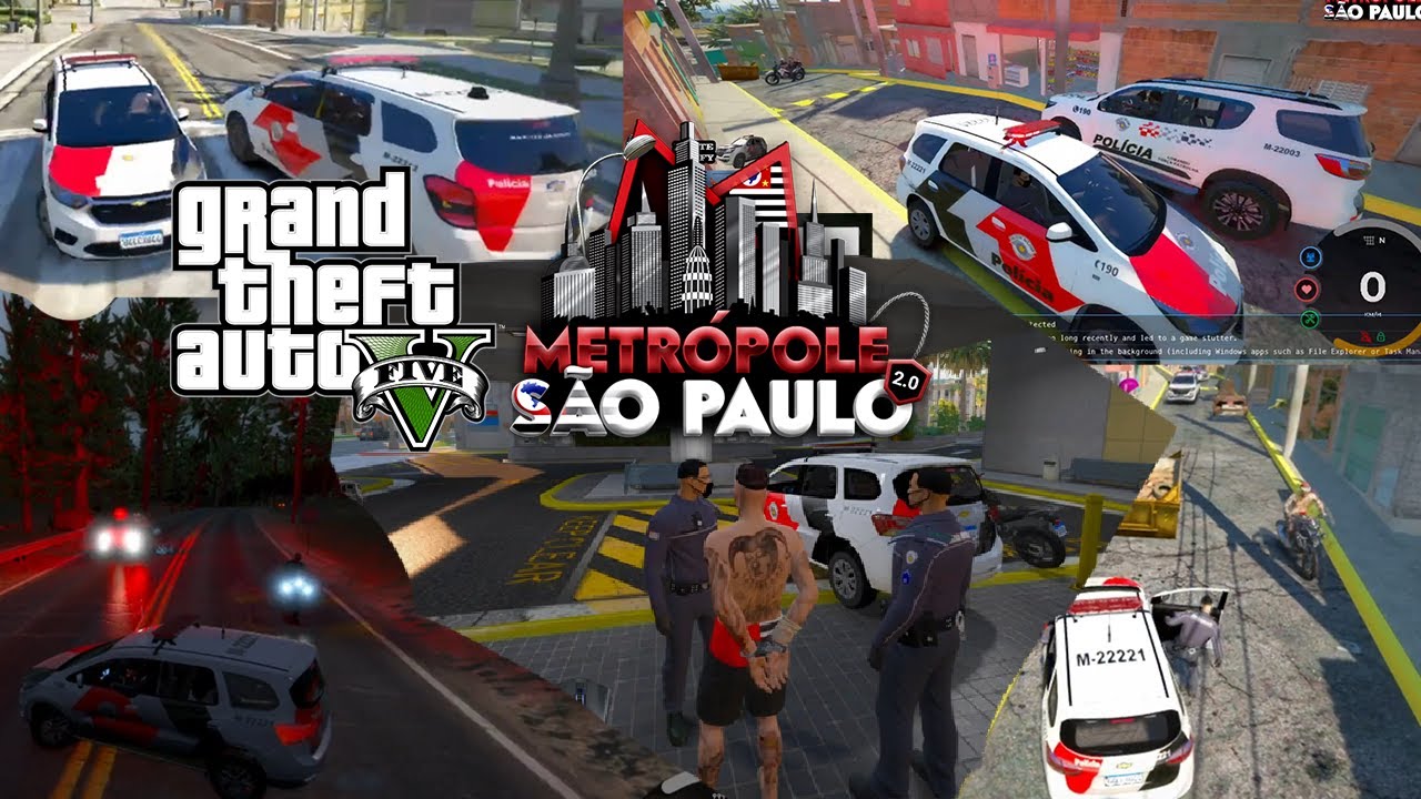 (GTA5 : RolePlay) Vida do Patrulheiro #8 - Pinotes do NATAL (GTA PMESP)