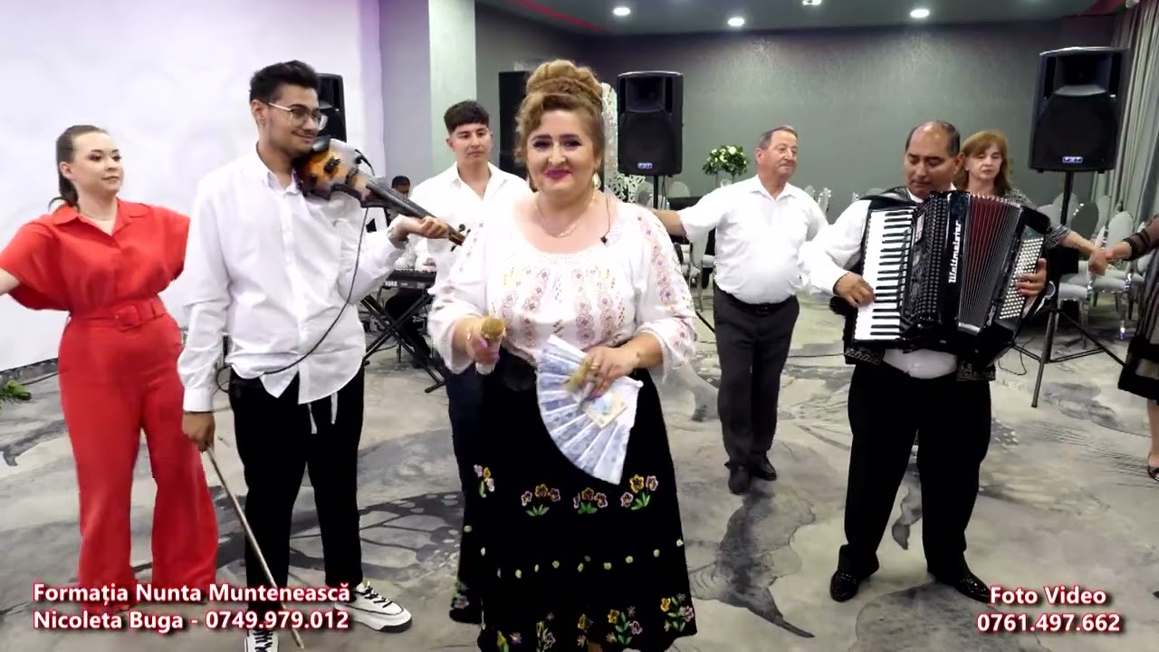 ❌Formația NUNTA MUNTENEASCĂ, NICOLETA BUGA ❌ colaj de joc 074979012