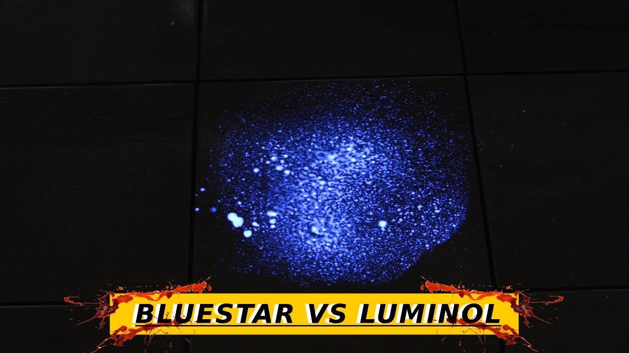¿Qué es el BLUESTAR? | Prueba de LUMINOL | Criminalística